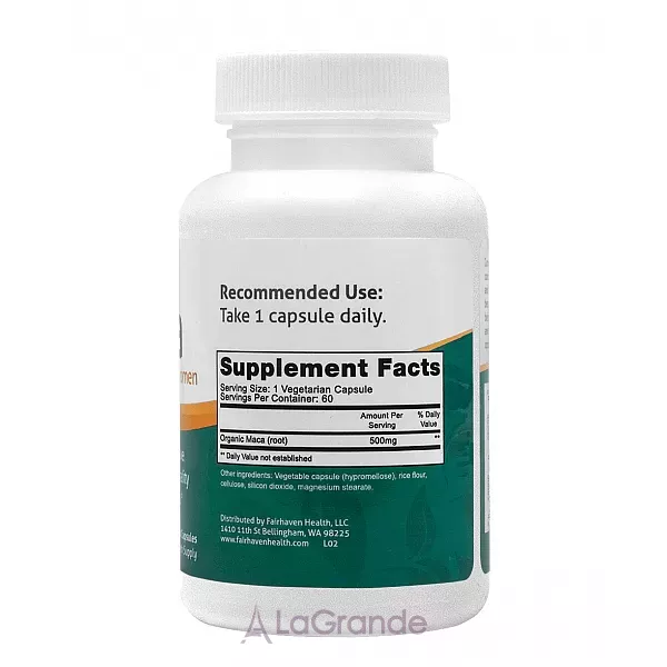 Fairhaven Health Maca ���� 500 ��