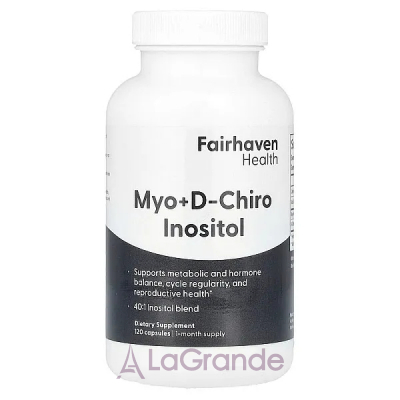 Fairhaven Health Myo + D-Chiro Inositol   