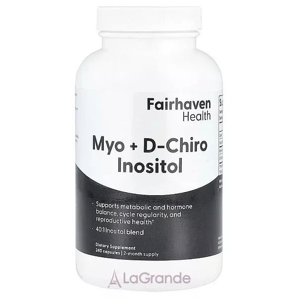 Fairhaven Health Myo + D-Chiro Inositol ����������� ������� 