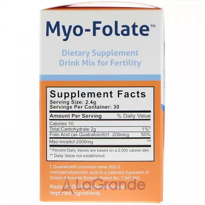 Fairhaven Health Myo-Folate -  