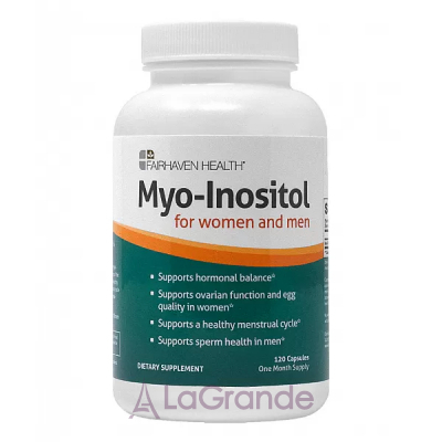 Fairhaven Health Myo-Inositol for women and men -,    