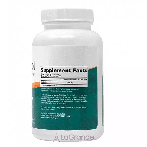 Fairhaven Health Myo-Inositol for women and men ���-��������, ��� ������ � ������