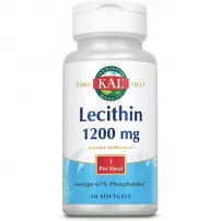 KAL Lecithin Softgels 1200mg ������� ��� ���������� ���'��, �����, �������� ������� �������