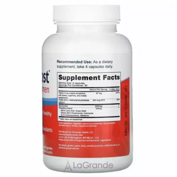 Fairhaven Health OvaBoost for women �������� ���������� ��� ������
