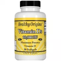 Healthy Origins Vitamin D3 10,000 IU ³���� �3 10,000 �� � ��������