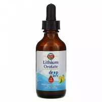 KAL Lithium Orotate Drops Natural Lemon Lime Flavor ������ ��� � ������ �����-���� ��������������, ��������� �� ��������������� 䳿