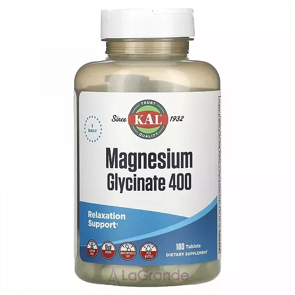 KAL Magnesium Glycinate 400 400 mg ������ �������� �������� ������� ��������