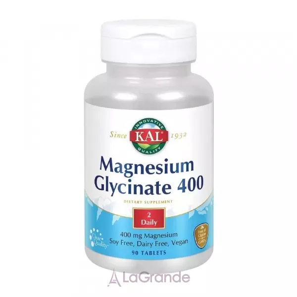 KAL Magnesium Glycinate 400 400 mg ������ �������� �������� ������� ��������