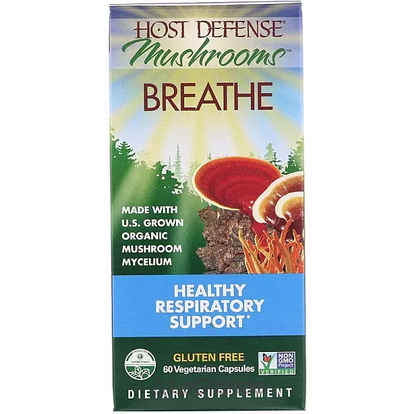 Fungi Perfecti Host Defense Mushrooms Breathe ϳ������� ������'� �������� �������