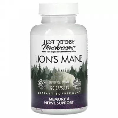 Fungi Perfecti Host Defense Mushrooms Lion's Mane  ,    