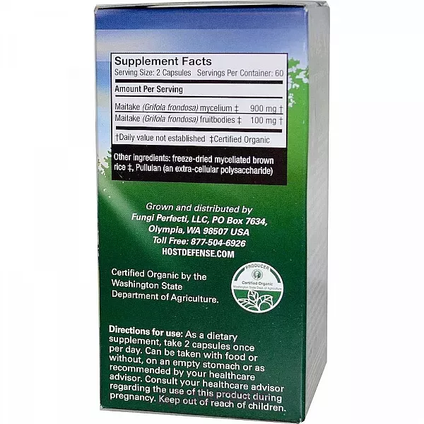 Fungi Perfecti Host Defense Mushrooms Maitake �������
