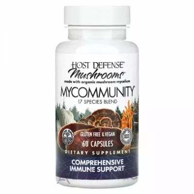 Fungi Perfecti Host Defense Mushrooms MyCommunity Comprehensive Immune Support ϳ 