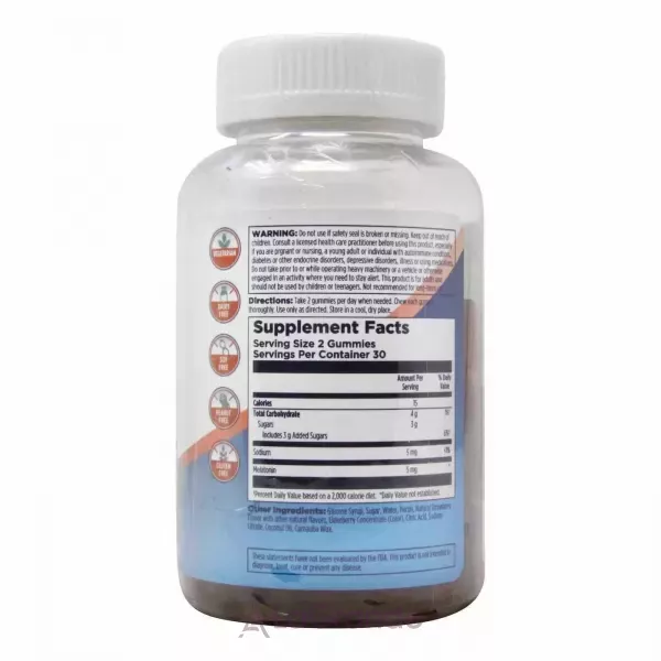 KAL Melatonin Strawberry 5 mg ��������� ��� ��������� ��� ����������� �������� �� ������ ��������