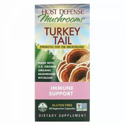 Fungi Perfecti Host Defense Mushrooms Turkey Tail  