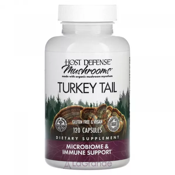 Fungi Perfecti Host Defense Mushrooms Turkey Tail �������� ��������������