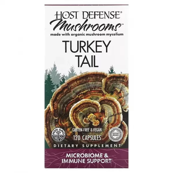 Fungi Perfecti Host Defense Mushrooms Turkey Tail �������� ��������������