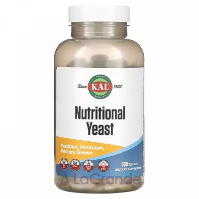 KAL, Nutritional Yeast, 500 Tablets  (Nutritional Yeast) 500 