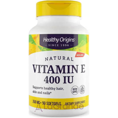 Healthy Origins Vitamin E 400 IU  E 400   