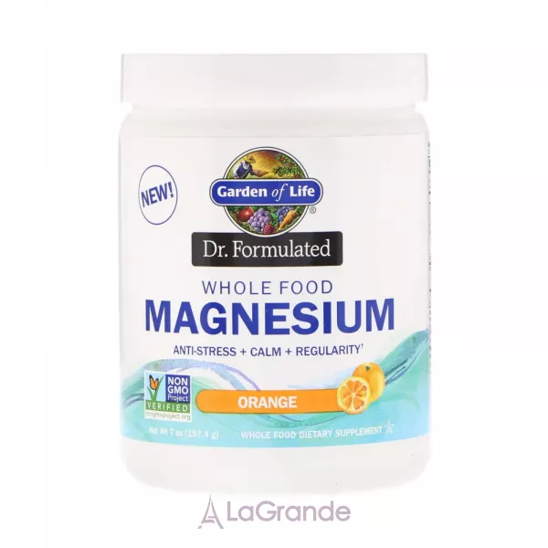 Garden of Life Dr. Formulated Magnesium Powder ������� ������, �� ������ ���������