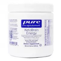 KetoBrain Energy Pure Encapsulations, 300 g ������ ��� ������� ����� � ���������� ������������ 300 �, �� ������ ��������-�������