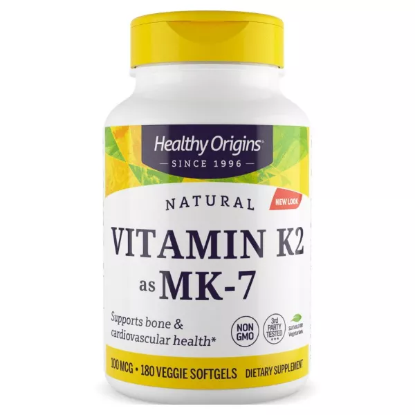 Healthy Origins Vitamin K2 as MK-7 100  mcg ³���� K2 � ���� MK7 100 ��� � ��������