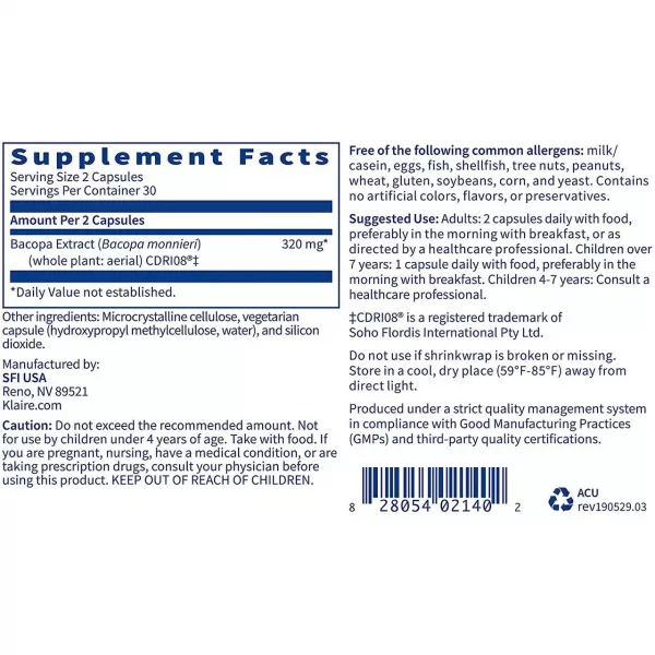 Klaire Labs Supplements Acumen �������� ������ ��� ����� � ������