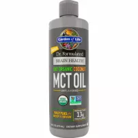 Garden of Life Dr. Formulated Brain Health 100% Organic Coconut MCT Oil ������������ ��������� ����� ���
