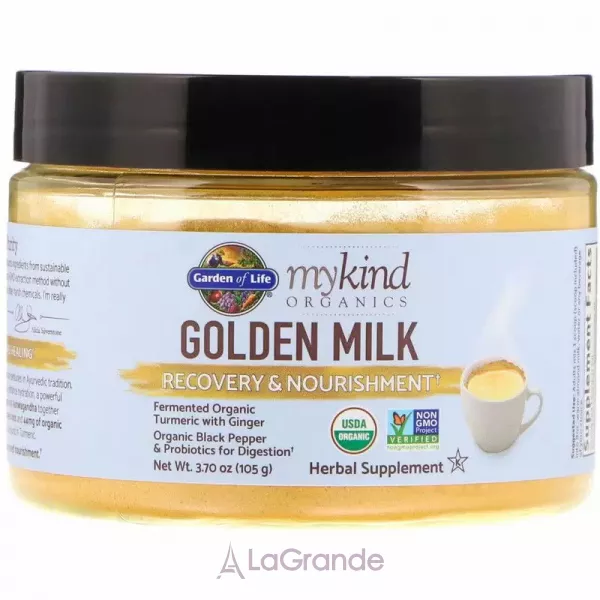 Garden of Life MyKind Organics Golden Milk Recovery & Nourishment ������� ������