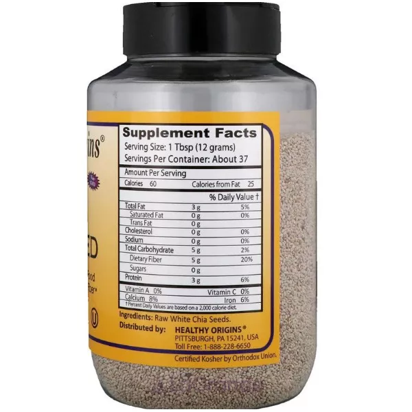 Healthy Origins White Chia Seed ���� ������ ׳�