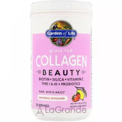 Garden of Life Grass Fed Collagen Beauty      