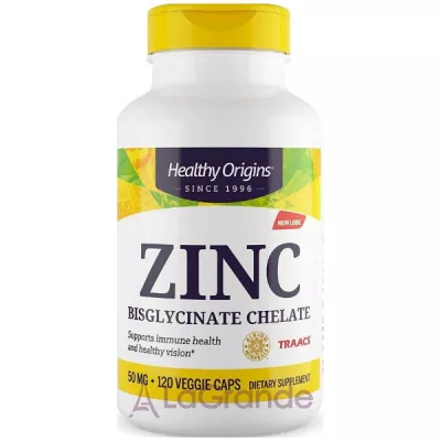 Healthy Origins Zinc Bisglycinate Chelate 50 mg    50   