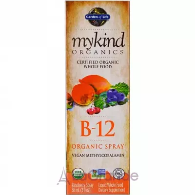 Garden of Life MyKind Organics Vitamin B-12 Spray  -12   