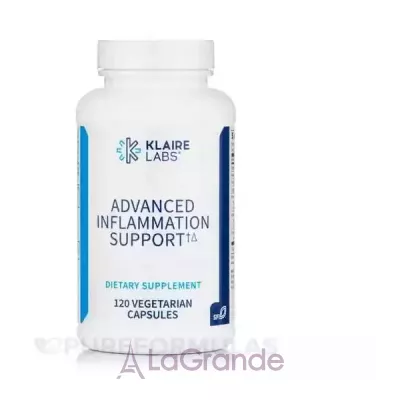 Klaire Labs, Advanced Inflammation, 120 capsules   (Advanced Inflammation) 120 