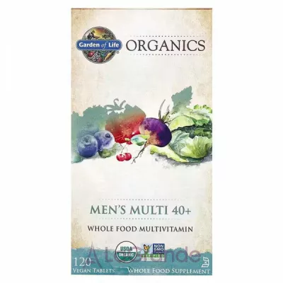 Garden of Life MyKind Organics Men's Multi 40+ ³   40+