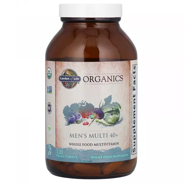 Garden of Life MyKind Organics Men's Multi 40+ ³����� ��� ������� 40+