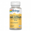 Solaray Zinc Citrate 50mg 60pcs