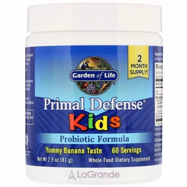 Garden of Life Primal Defense Kids Probiotic Formula ���������� ������� ��� ���� 