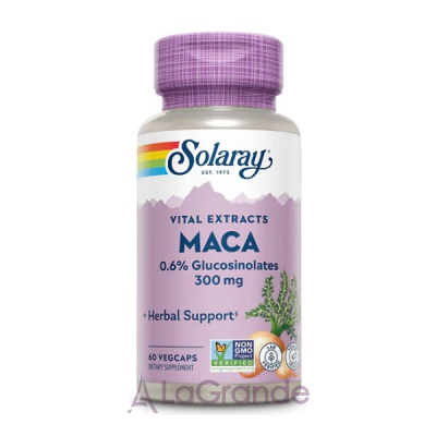 Solaray Maca Root Extract 300 mg   