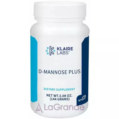 Klaire Labs, D-Mannose Plus, powder, 144 g D-      (D-Mannose Plus) 144 