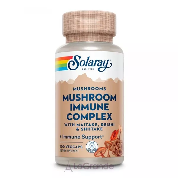 Solaray Mushroom Immune Complex 600mg ����������� ������� 