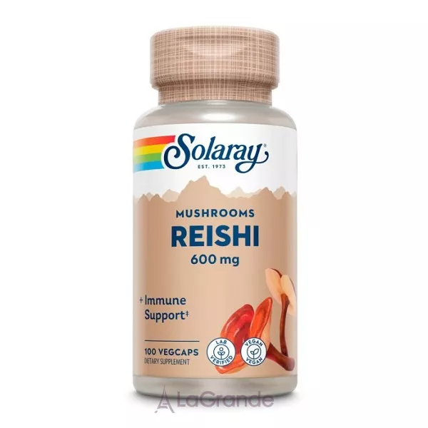 Solaray Reishi Mushroom 600mg ����������� ������� 