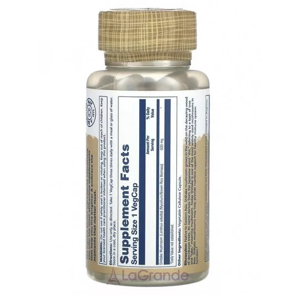 Solaray Reishi Mushroom 600mg ����������� ������� 