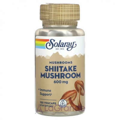 Solaray Shiitake Mushroom 600mg ĳ  