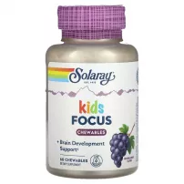 Solaray Kids Focus for children Grape �������� ��� ��������� ������������ � �������� ����� �����