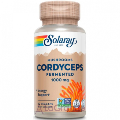 Solaray Org Grown Fermented Cordyceps   