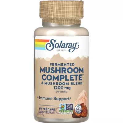 Solaray Organic Grown Mushroom Complete 1200mg        