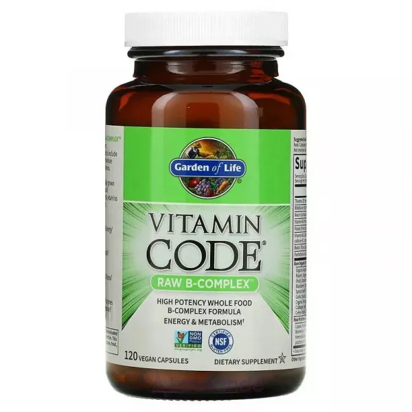 Garden of Life Vitamin Code RAW B-Complex ����� ��������, B-��������