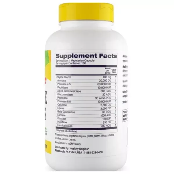 Healthy Origins Digestive Enzymes ������ �������� Digestive Enzymes � ��������