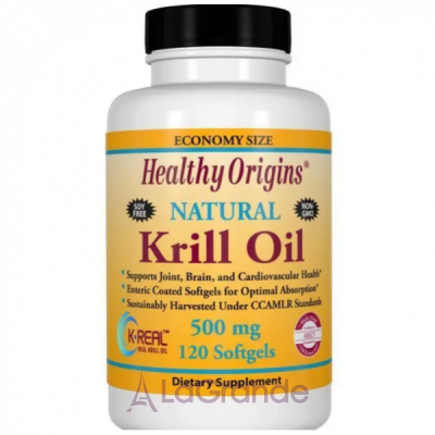 Healthy Origins Krill Oil 500 mg   500  