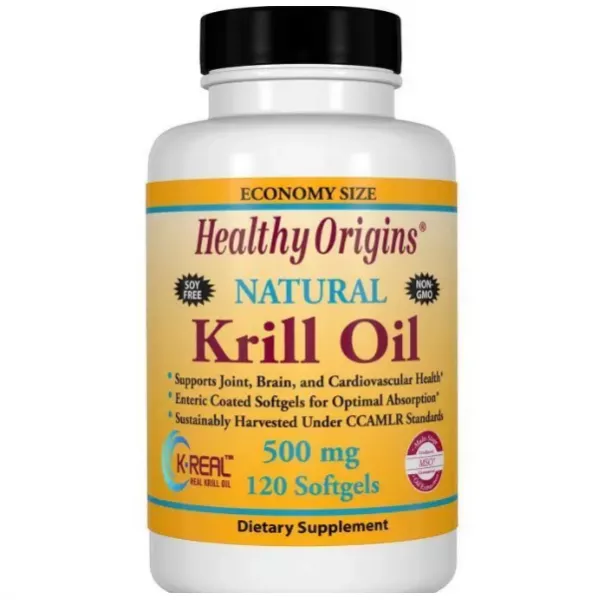 Healthy Origins Krill Oil 500 mg ��� ����� 500 �� 